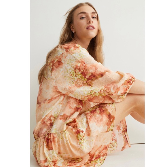 Light beige/hydrangea Dress - Picture 4 of 5